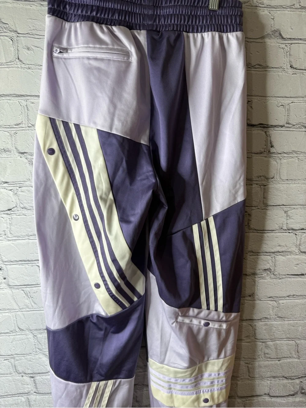 Women’s adidas originals track pants Danielle Cathari patchwork tech purple - Picture 10 of 15